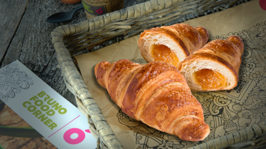 Croissant Abrikoos Recht