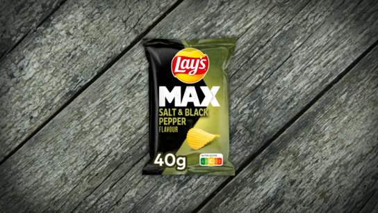 Lay's Max Salt&Black Pepper 40gr