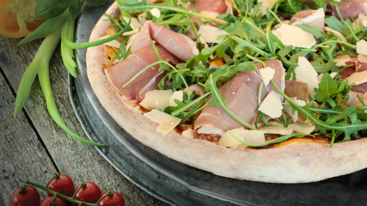 Foto van Pizza Crudo