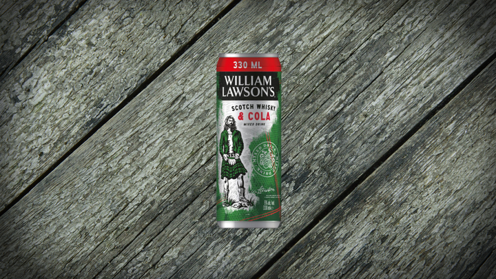 Foto van William Lawson's & Cola 33cl